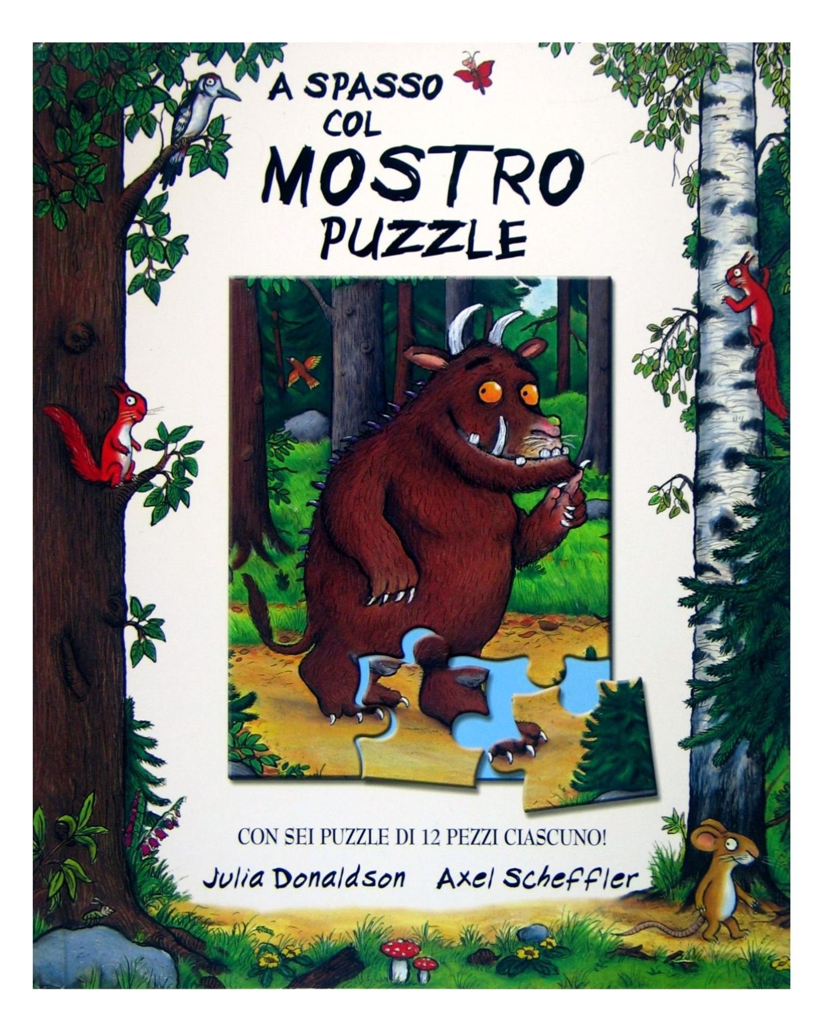 A spasso col mostro puzzle (A pagine aperte) Children's books