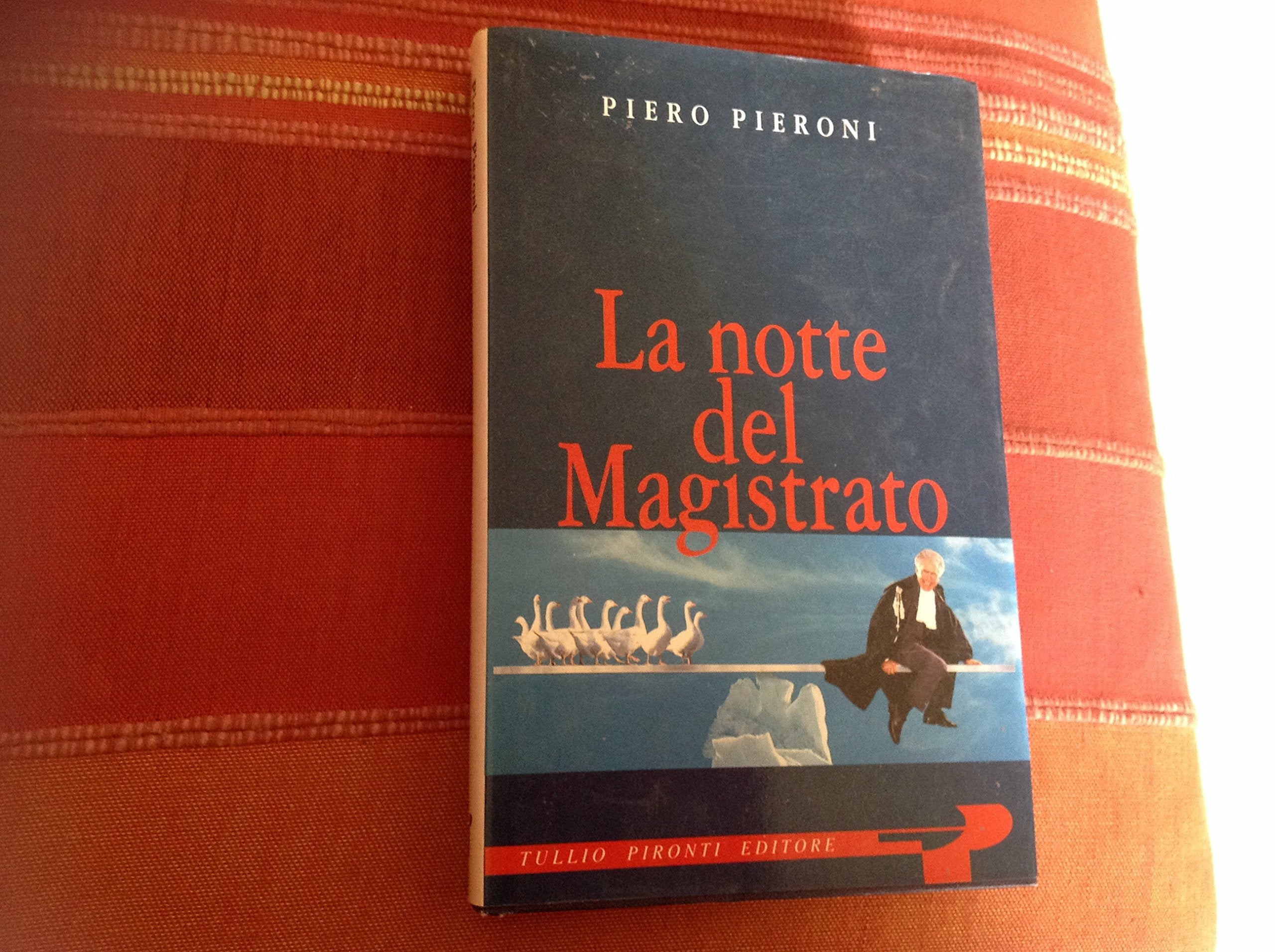 La notte del magistrato book