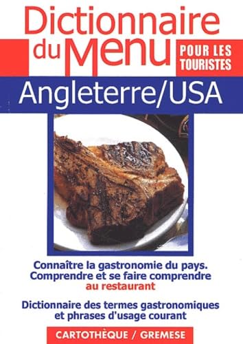 Angleterre/USA: Pour comprendre et se faire comprendre au restaurant book