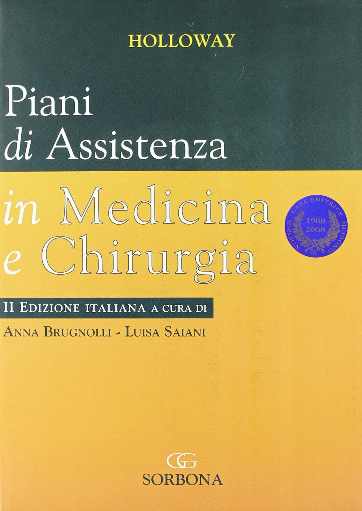 Piani di assistenza in medicina e chirurgia book