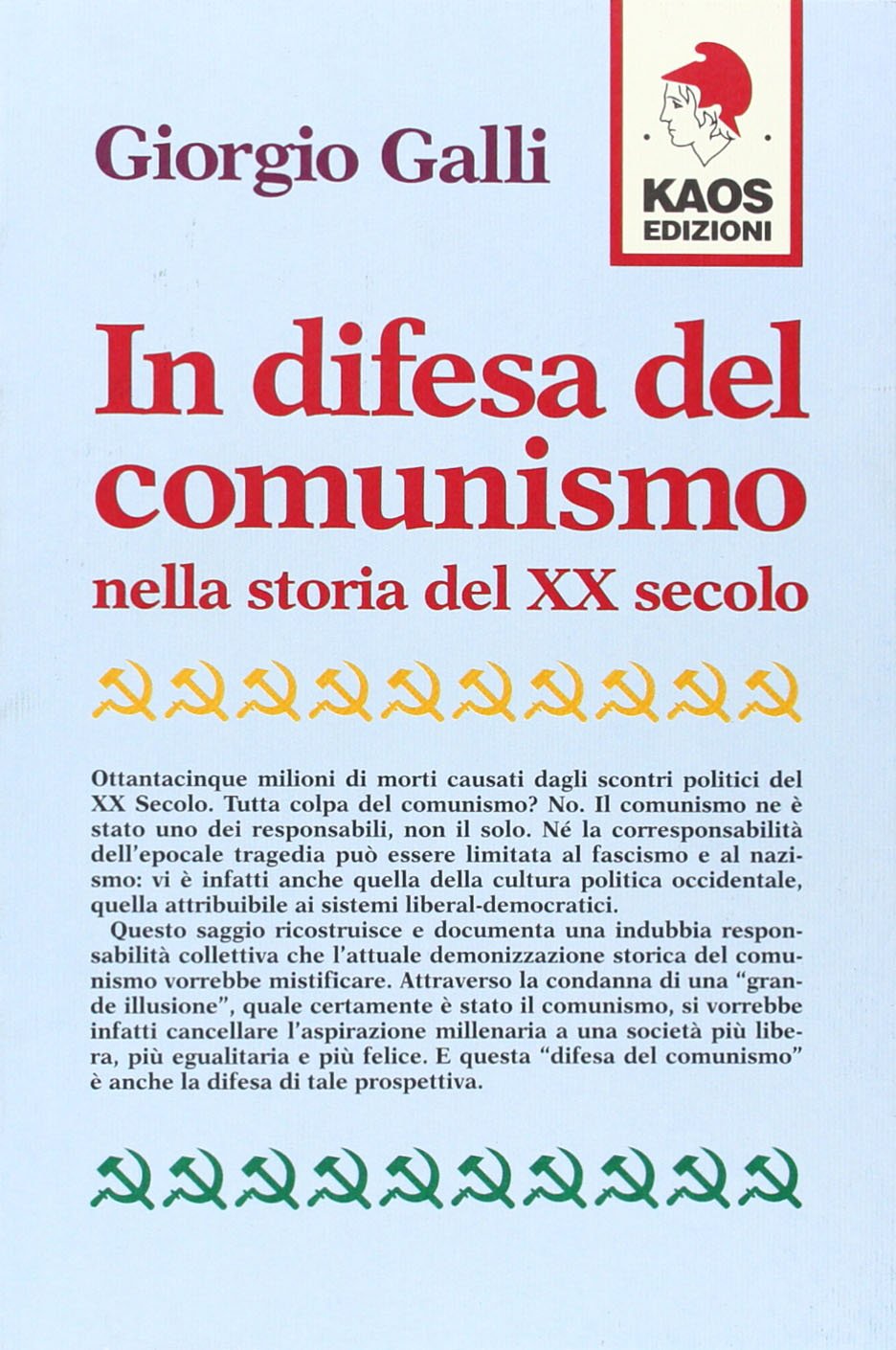 In difesa del comunismo nella storia del XX secolo Social Sciences