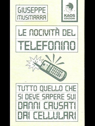 Le nocività del telefonino book