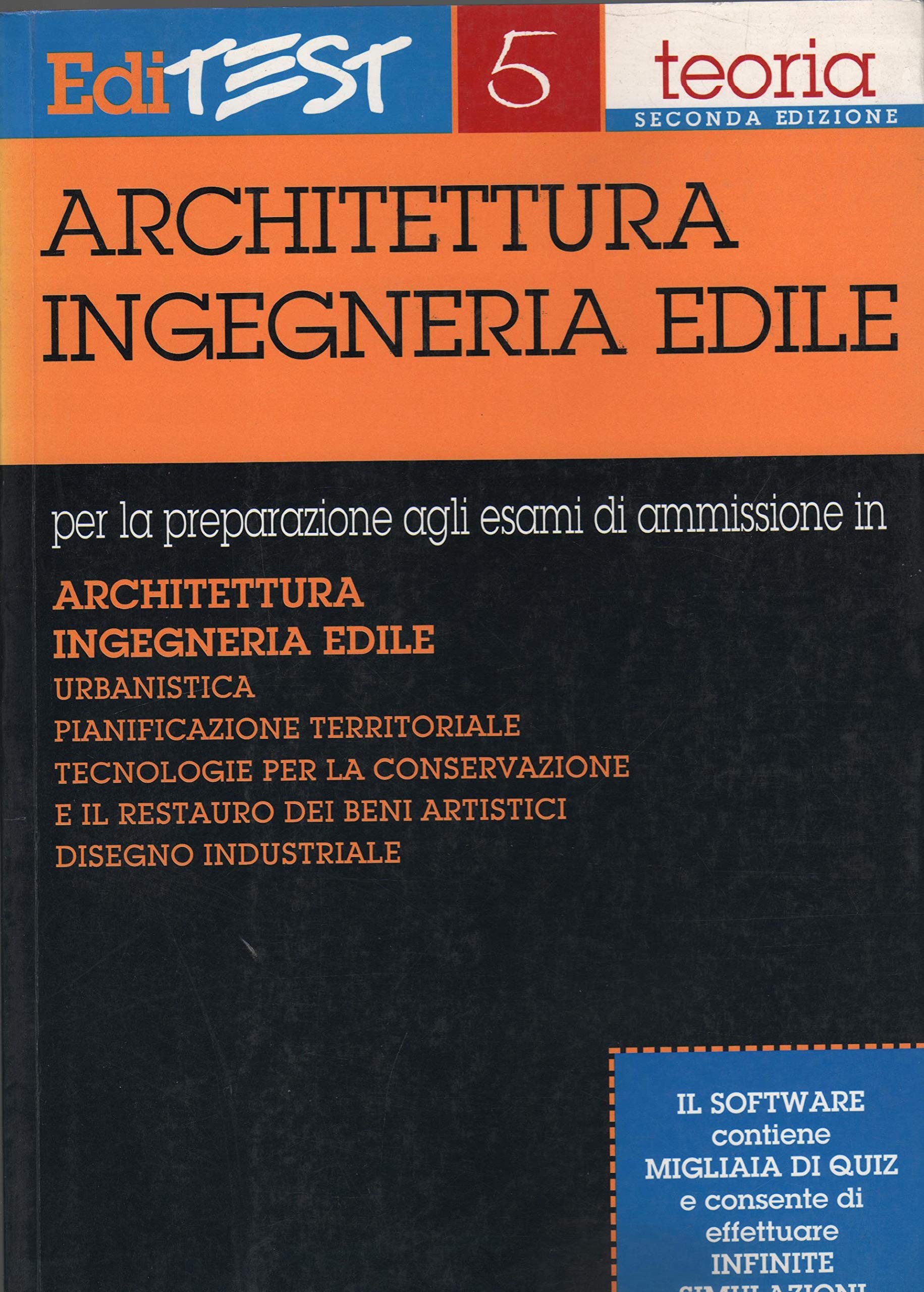 Editest. Teoria per la preparazione agli esami di ammissione in architettura, ingegneria edile book