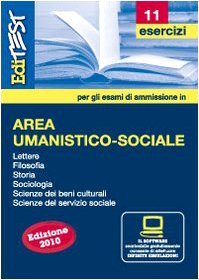 EdiTEST 11. Esercizi. Area umanistica. Per la preparazione ai test di ammissione. Con software di simulazione book