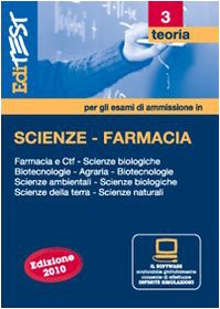 EdiTEST 3. Teoria. Farmacia/area scientifica. Per la preparazione ai test di ammissione. Con software di simulazione book