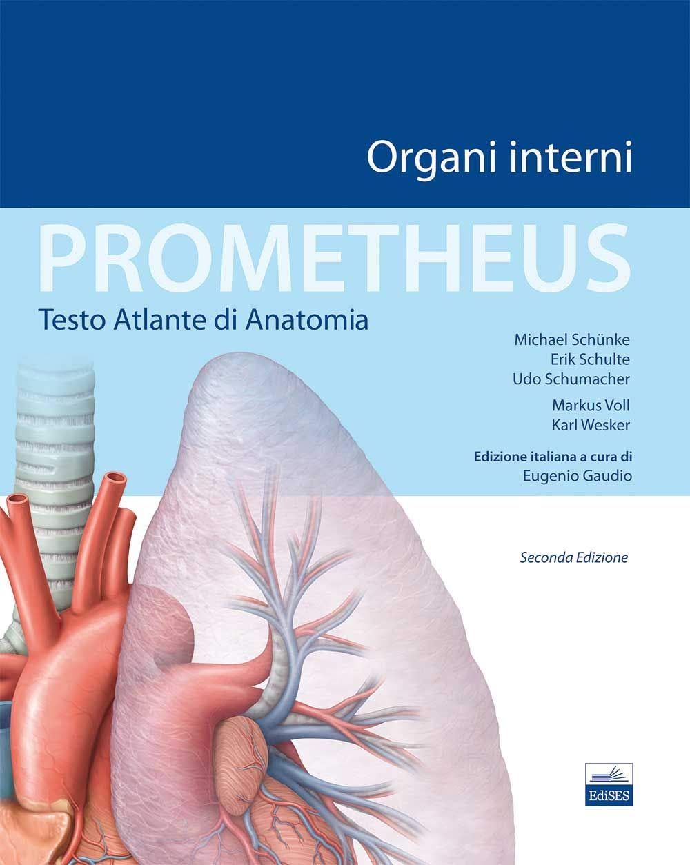 Prometheus. Testo atlante di anatomia. Organi interni book