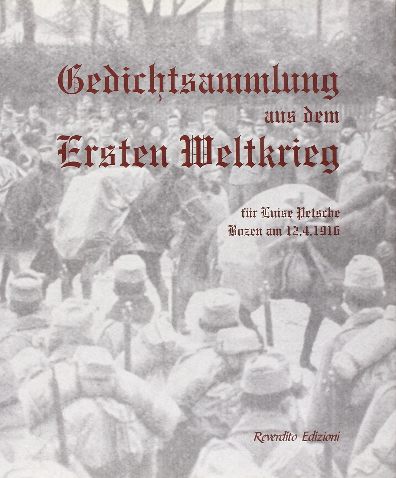 Gedichtsammlung aus dem ersten Weltkrieg (Storia) Poetry