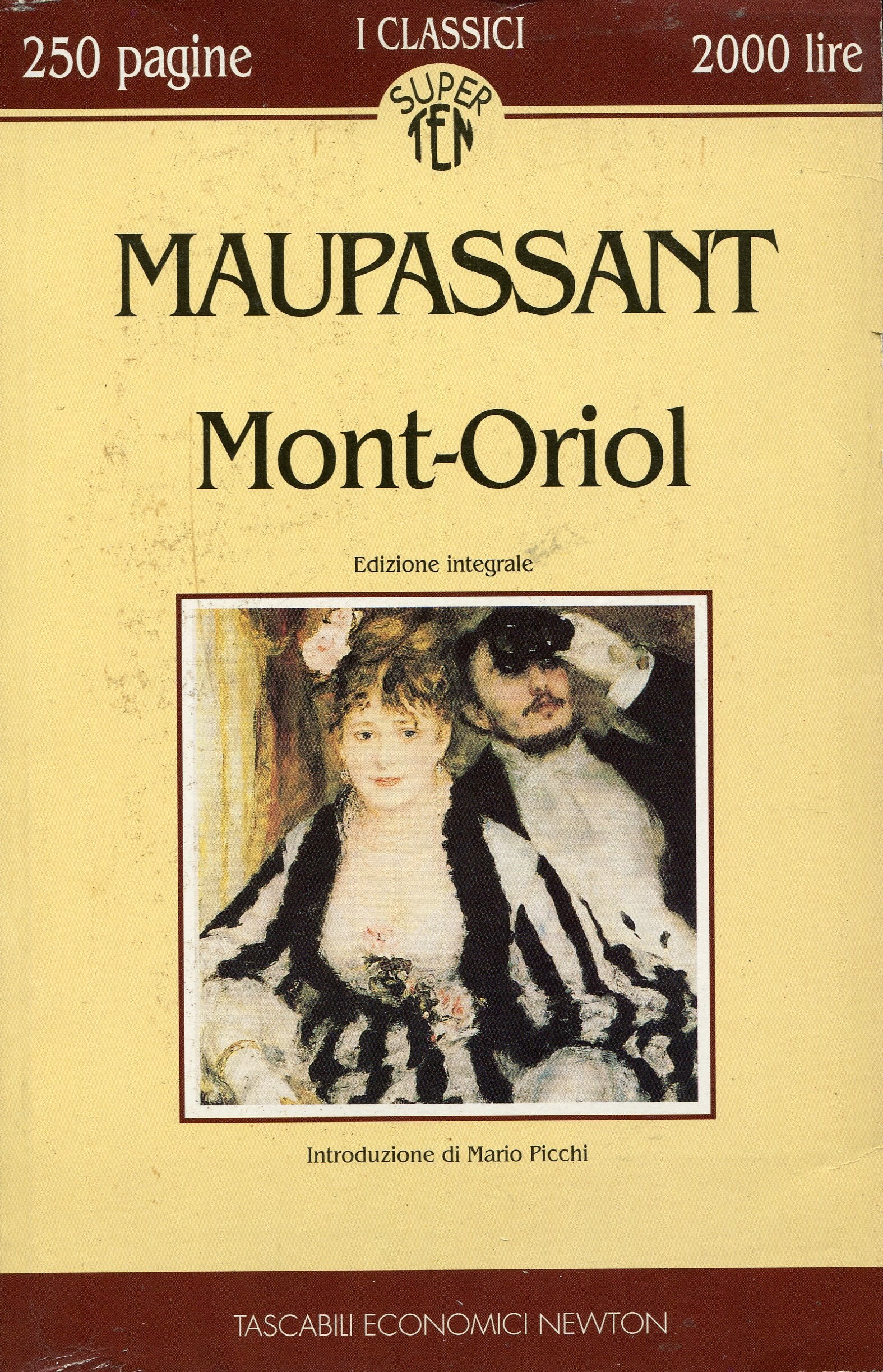 Mont-oriol Books