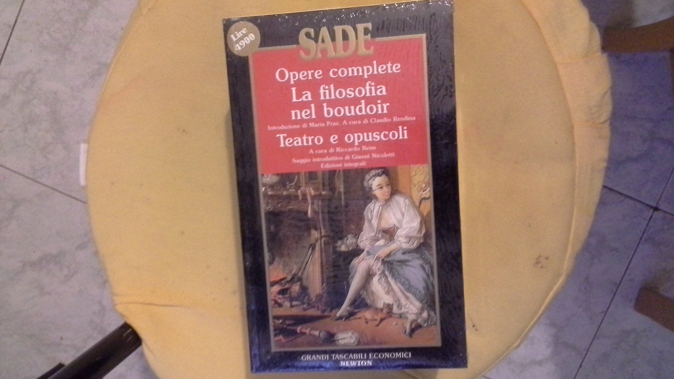 Opere complete: La filosofia nel boudoir-Teatro e opuscoli book