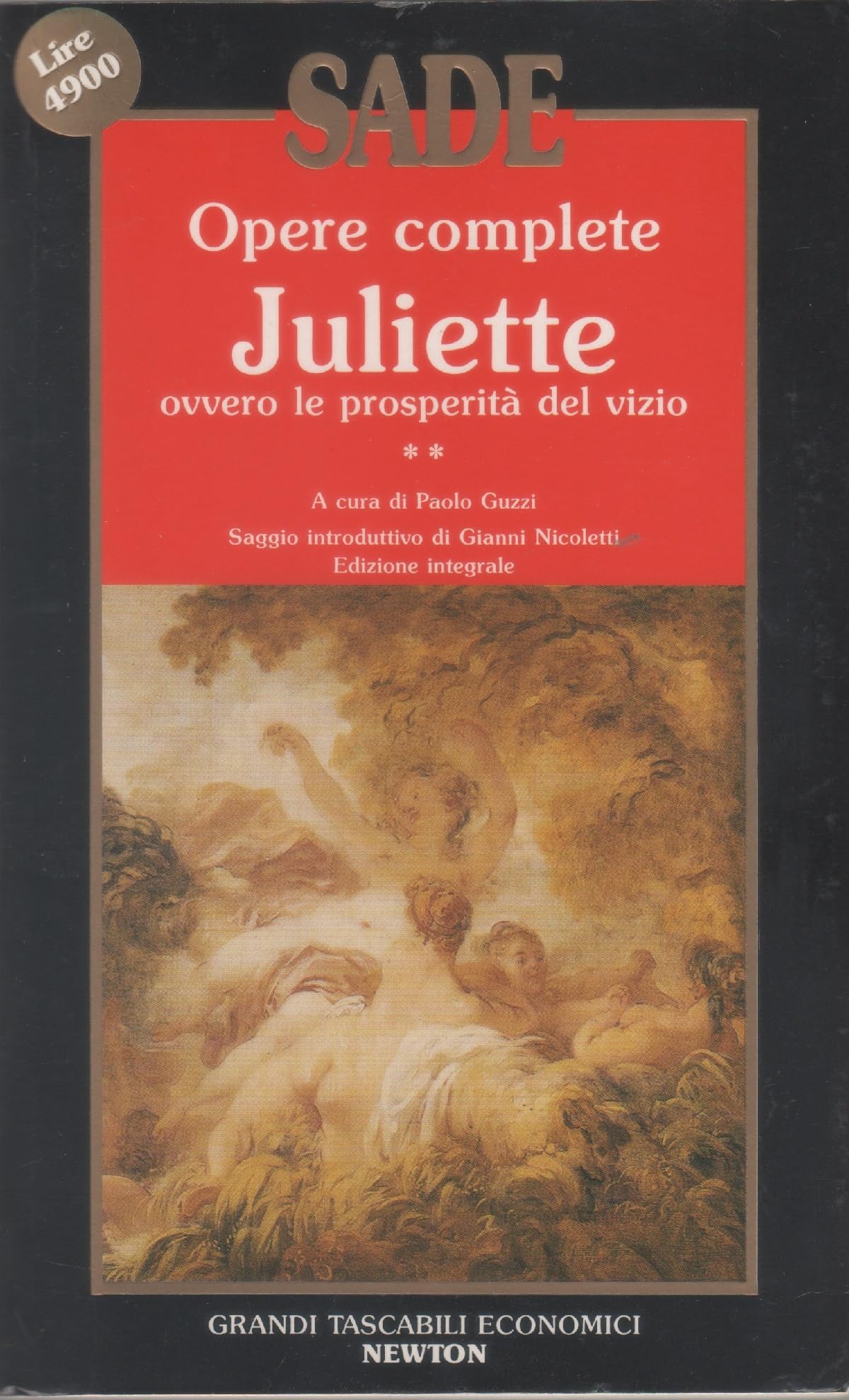 Opere complete: Juliette ovvero le prosperità del vizio (Vol. 2) (Grandi tascabili economici) Classics