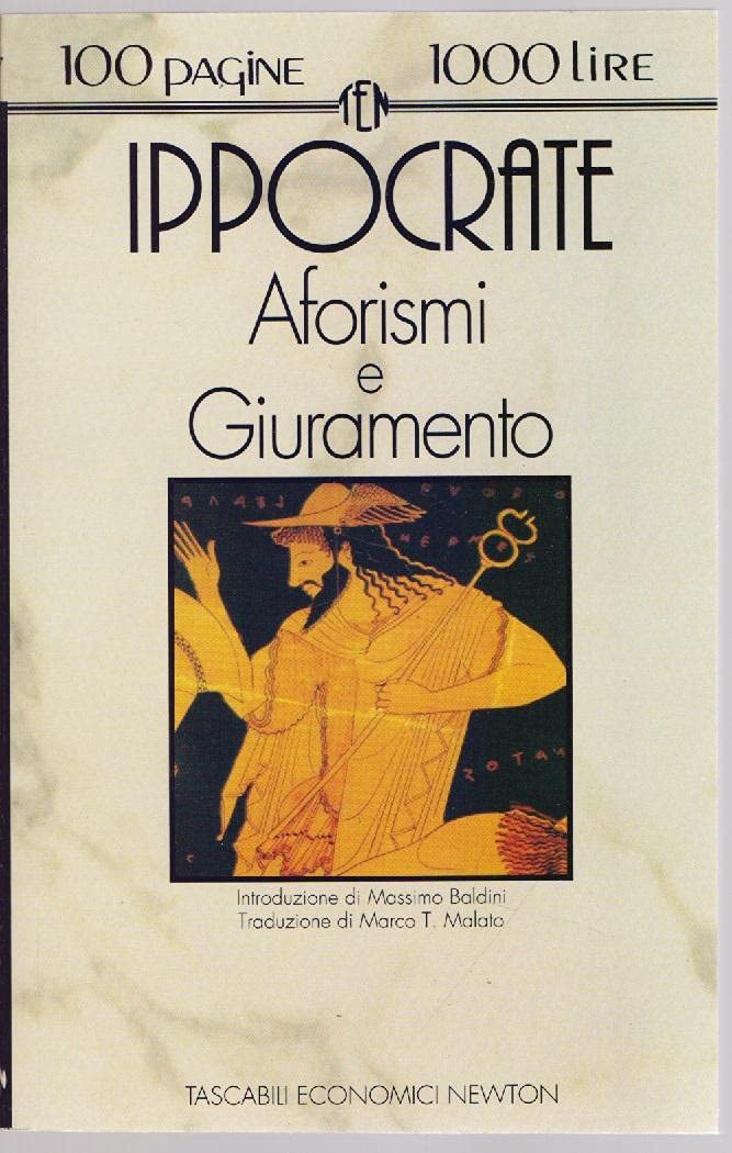 Aforismi e giuramento (Tascabili economici Newton) Historical Fiction
