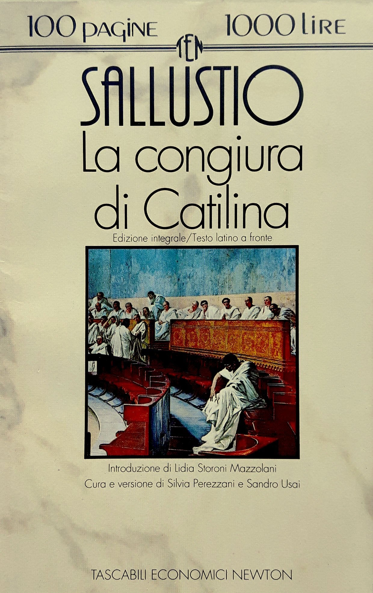 La congiura di Catilina. Testo latino a fronte (Tascabili economici Newton) Historical Fiction