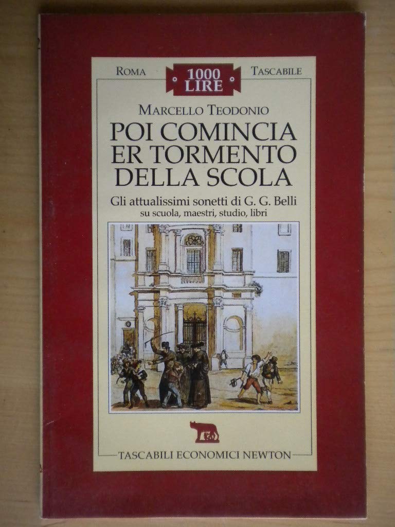 Poi comincia er tormento della scola book