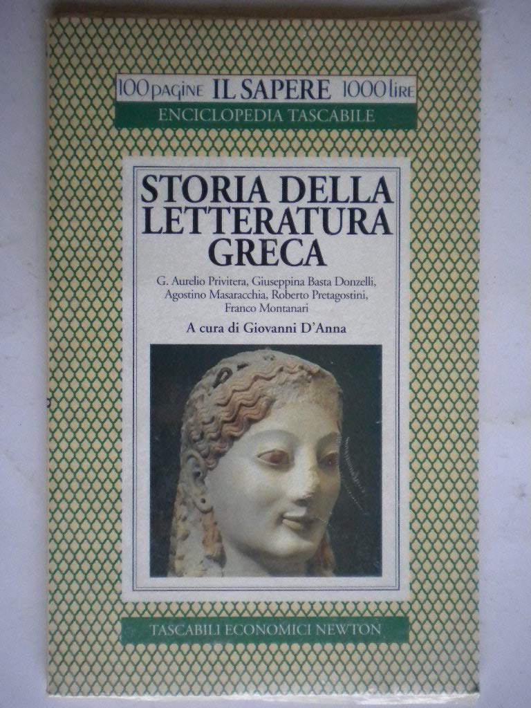 Storia della letteratura greca (Il sapere) Contemporary literature