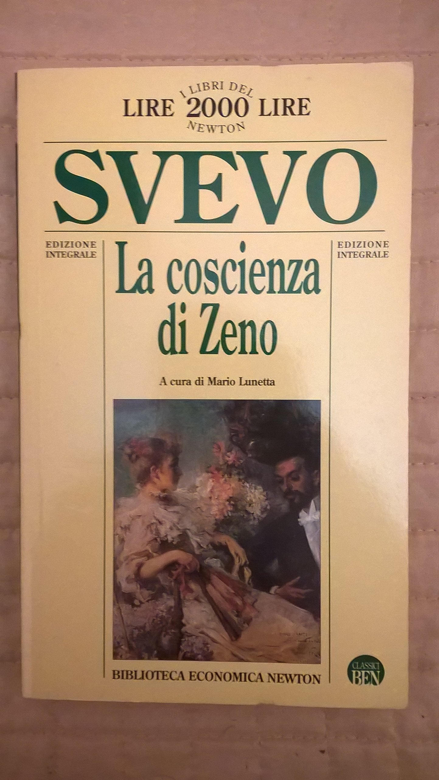 La coscienza di Zeno (Biblioteca economica Newton) Contemporary literature Books