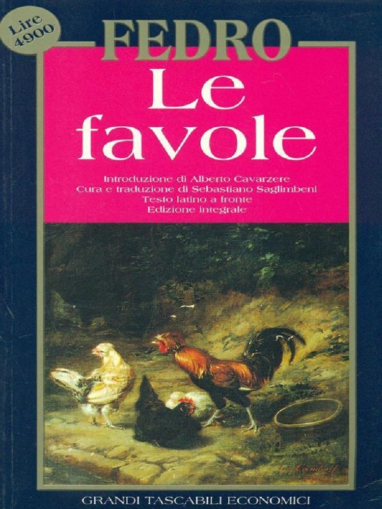 Favole. Testo latino a fronte book