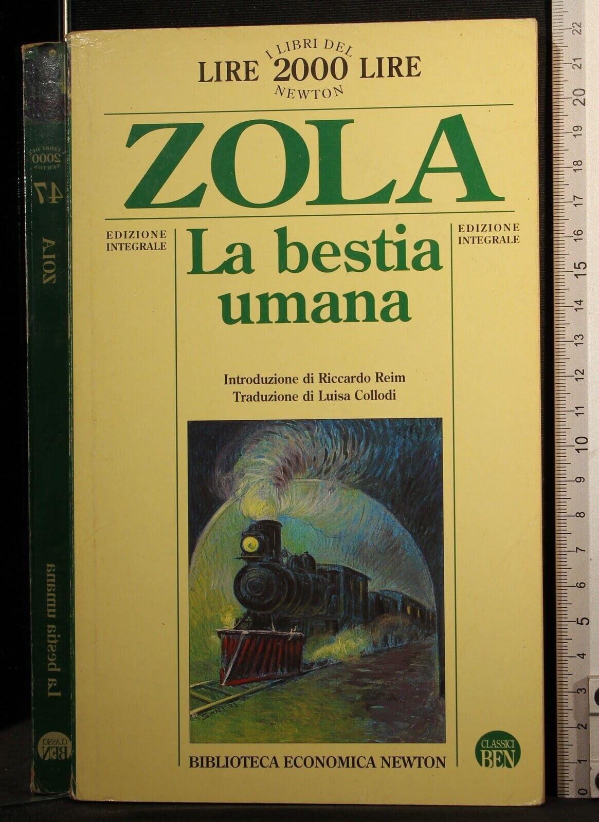 La bestia umana (Biblioteca economica Newton) Classics