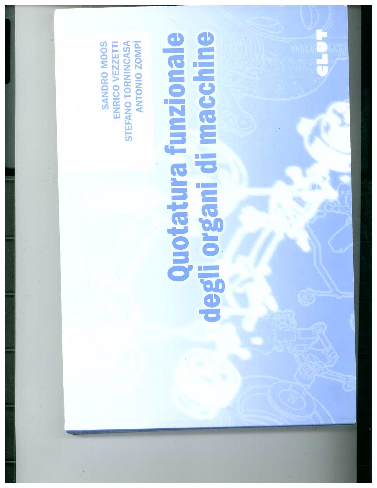 Quotatura funzionale degli organi di macchine book