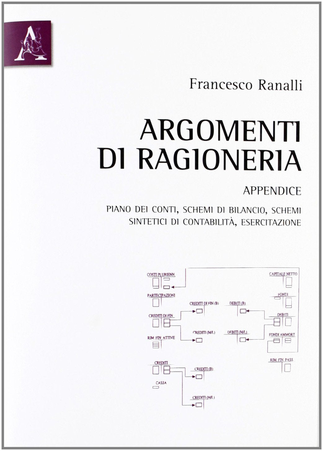 Argomenti di ragioneria. Appendice: piano dei conti, schemi di bilancio, schemi sintetici di contabilità esercitazione book