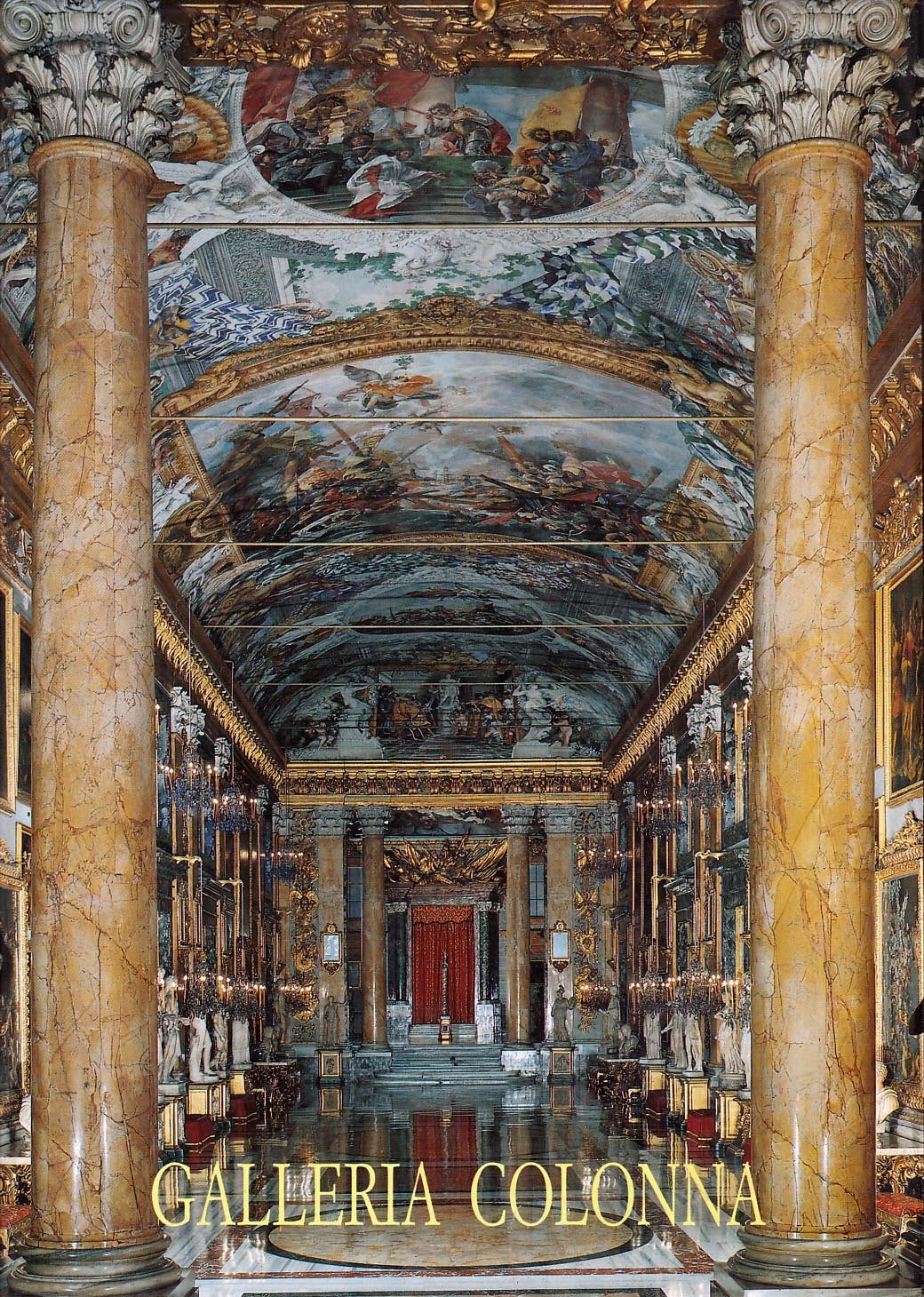 Galleria Colonna in Roma. Dipinti. Guida Film, Art & Culture