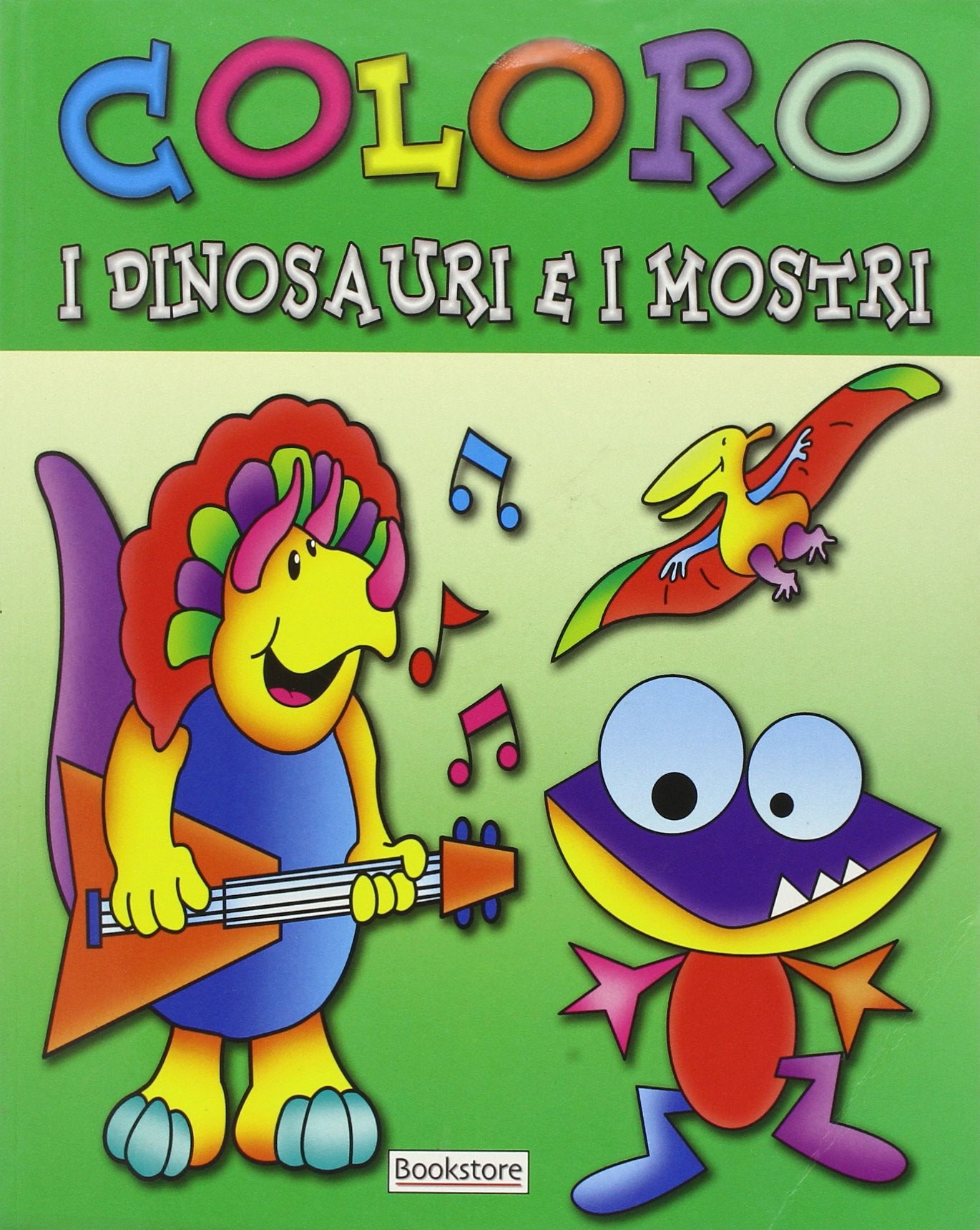 Coloro i dinosauri e i mostri. Ediz. illustrata Tiptoi & Games