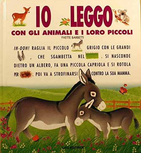 Io leggo con gli animali e i loro piccoli Children's books