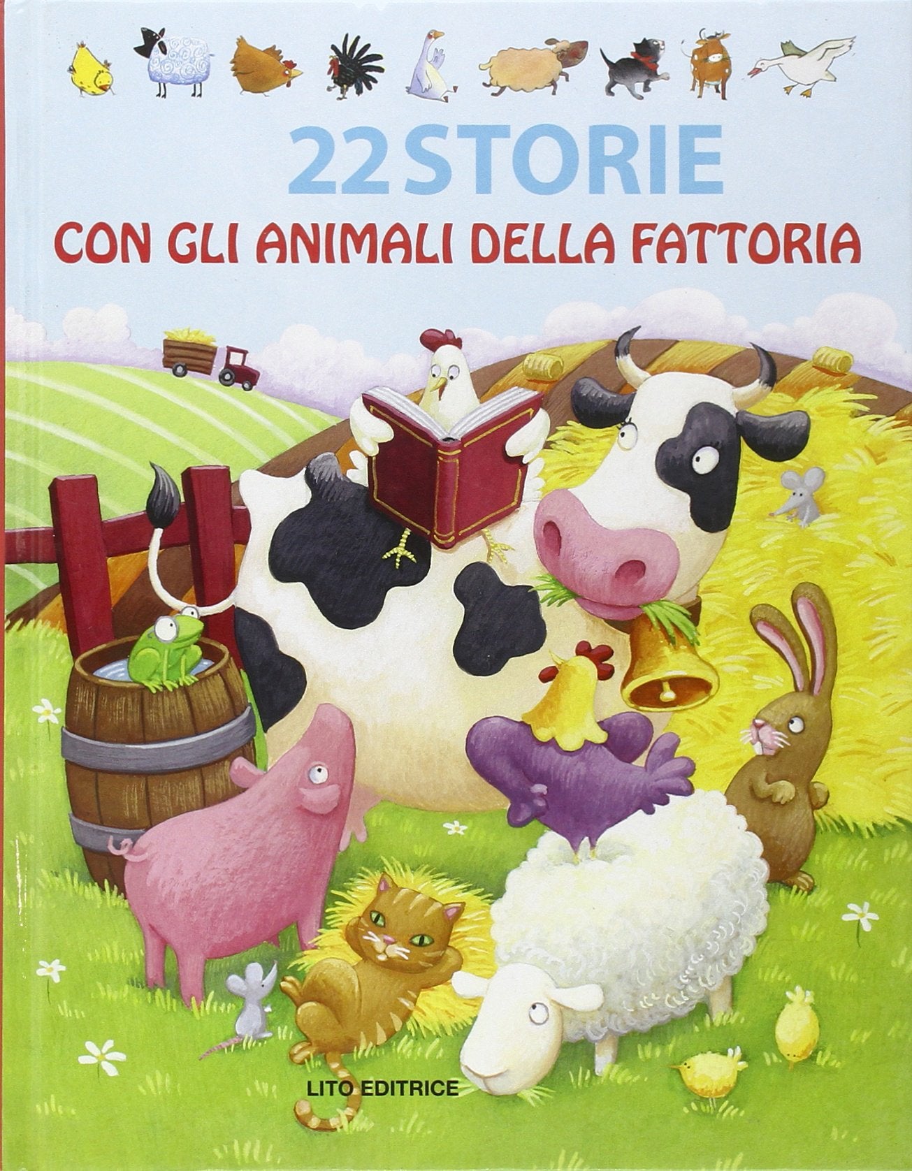22 storie con gli animali della fattoria Children's books