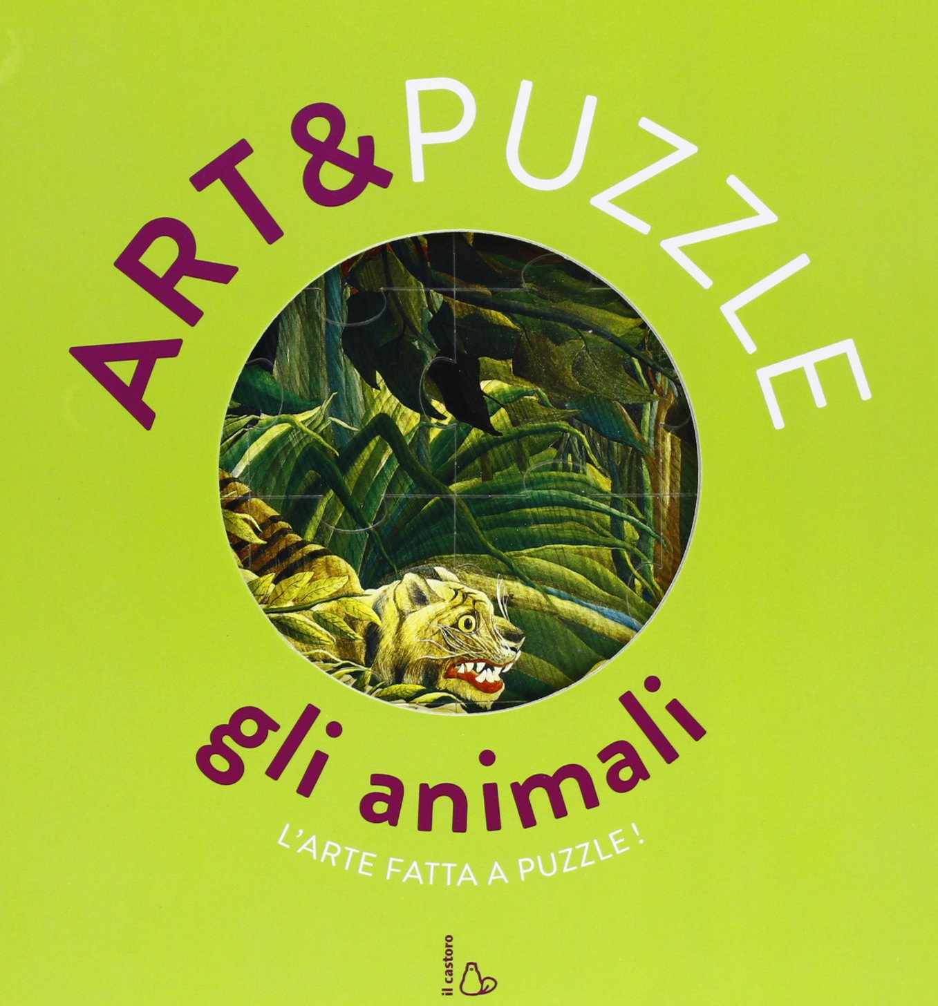 Gli animali. Art&puzzle. L'arte fatta a puzzle Non-fiction