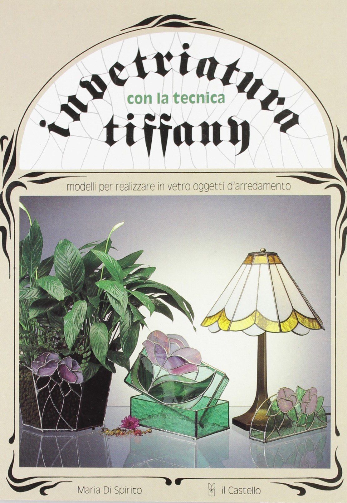 Invetriatura con la tecnica Tiffany book
