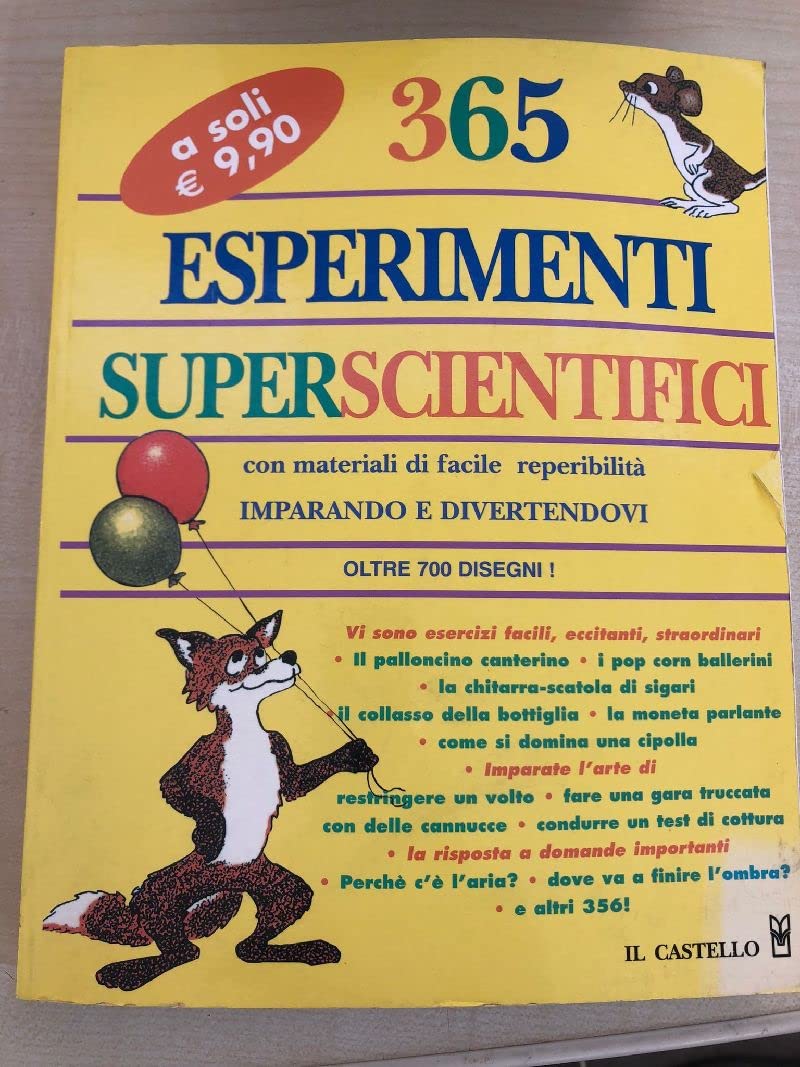 Product Image: Trecentosessantacinque esperimenti super scientifici