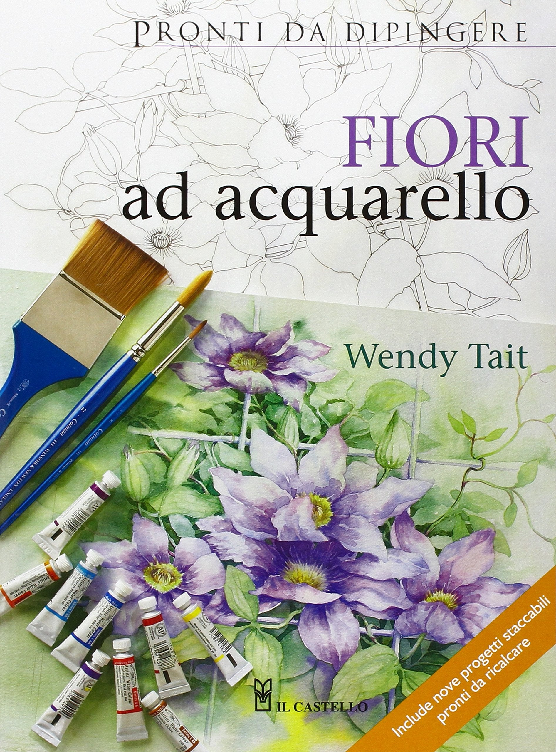 Fiori ad acquarello. Ediz. illustrata book