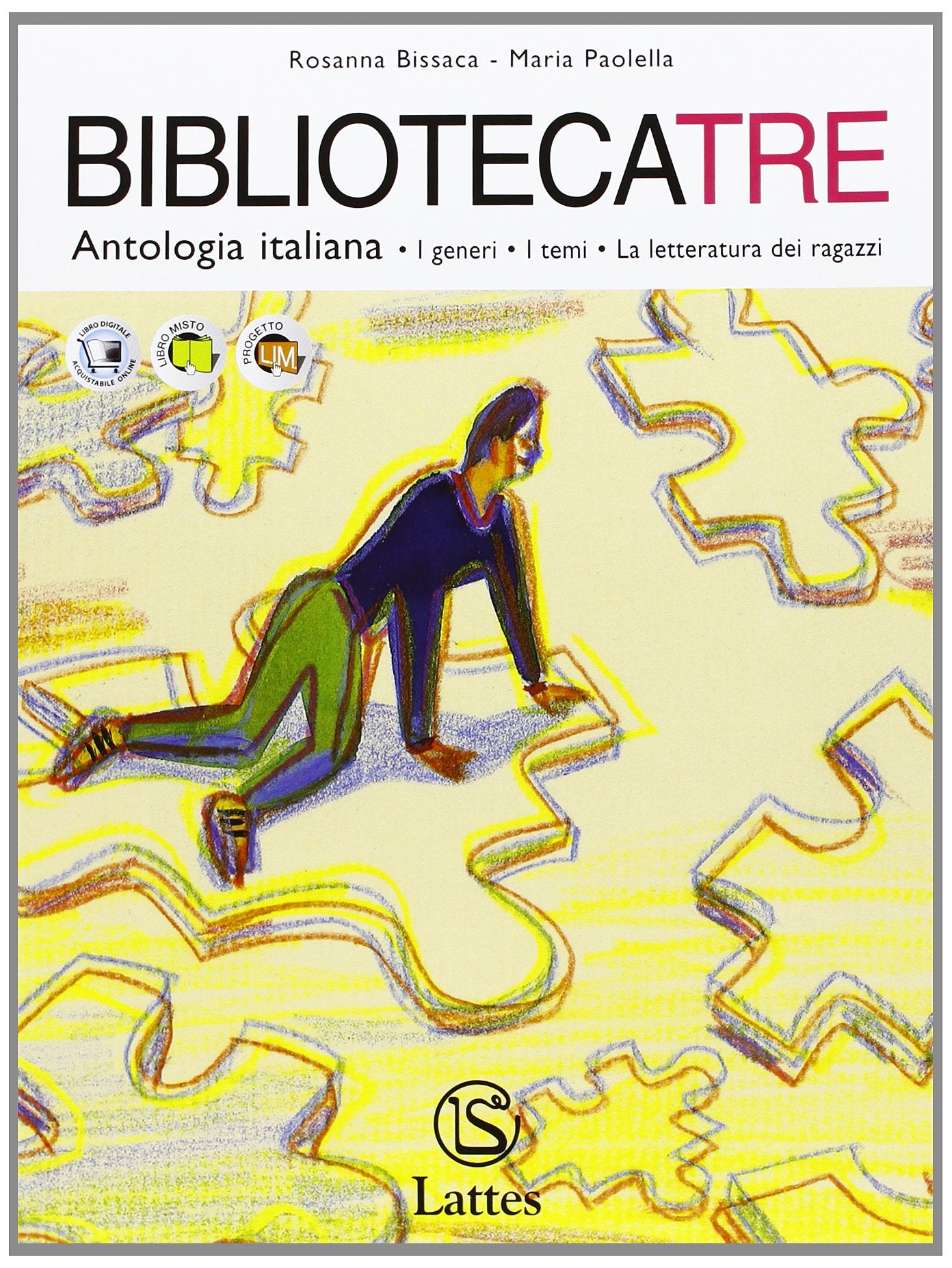 Bibliotecatre. Volume 3A. Con schede di ingresso-Volume 3B-Volume C. Con quaderno di scrittura e materiale per il portfolio. Per la Scuola media book