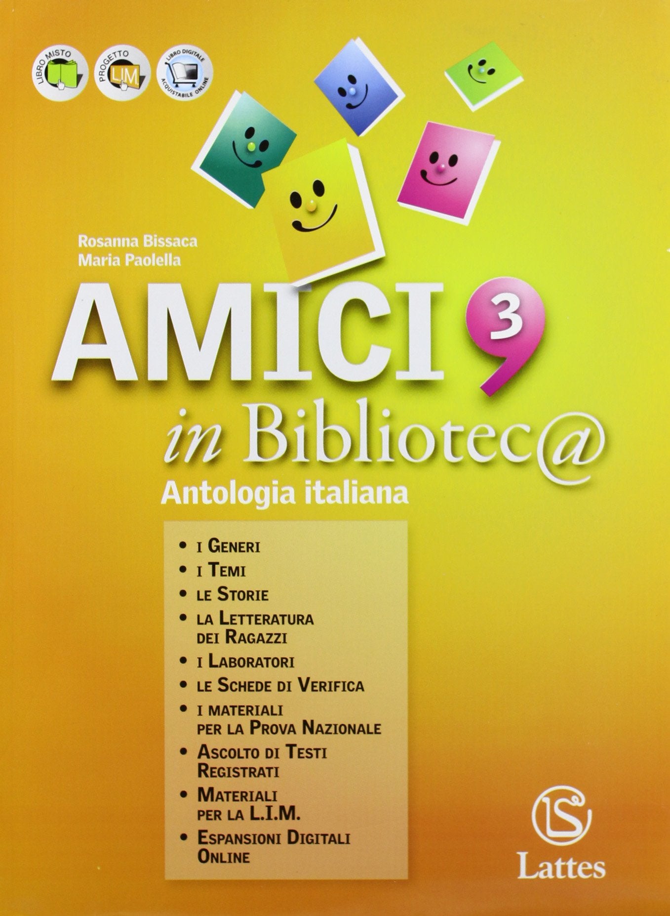 Amici in biblioteca. Per l'esame. Con quaderno di lavoro. Per la Scuola media. Con espansione online (Vol. 3) Study Guides