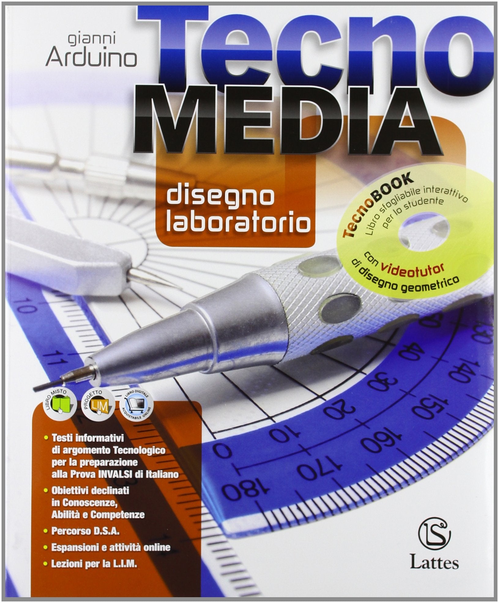 Tecnomedia. Disegno, laboratorio-Settori produttivi-Tavole disegno e costruzione solidi-Prove INVALSI-Educazione stradale il patentino. Per la Scuola medi. Con 2 DVD Study Guides