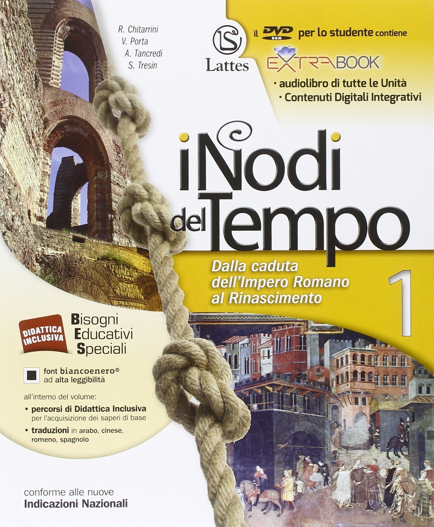 I nodi del tempo. Carte storiche-Mi preparo per l'interrogazione... Quaderno delle competenze. Per la Scuola media. Dalla caduta dell'impero romano al Rinascimento (Vol. 1) Professional & Reference Books