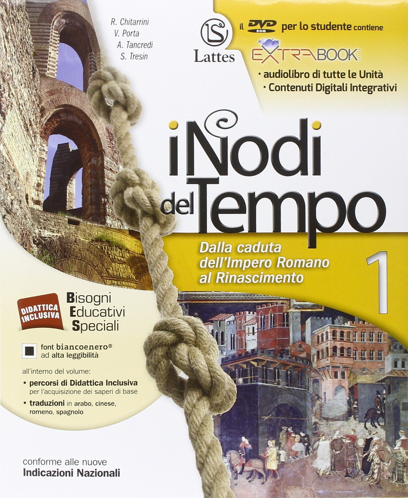 I nodi del tempo e carte storiche-Mi preparo per l'interrogazione. Per la Scuola media. Con DVD. Dalla caduta dell'impero romano al Rinascimento (Vol. 1) book