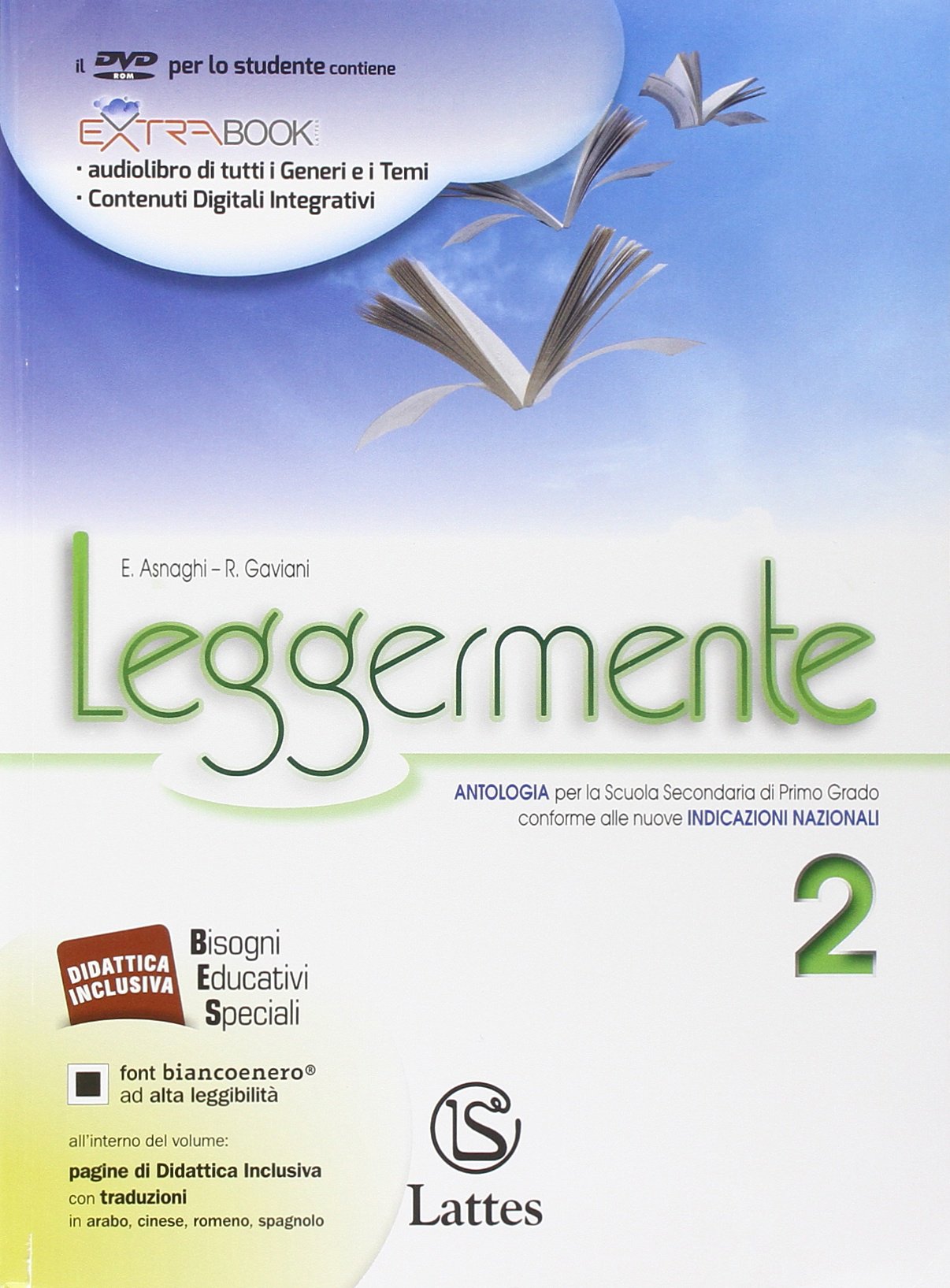 Leggermente. Con La letteratura-Libro delle competenze. Per la Scuola media. Con DVD-ROM. Con e-book. Con espansione online (Vol. 2) book