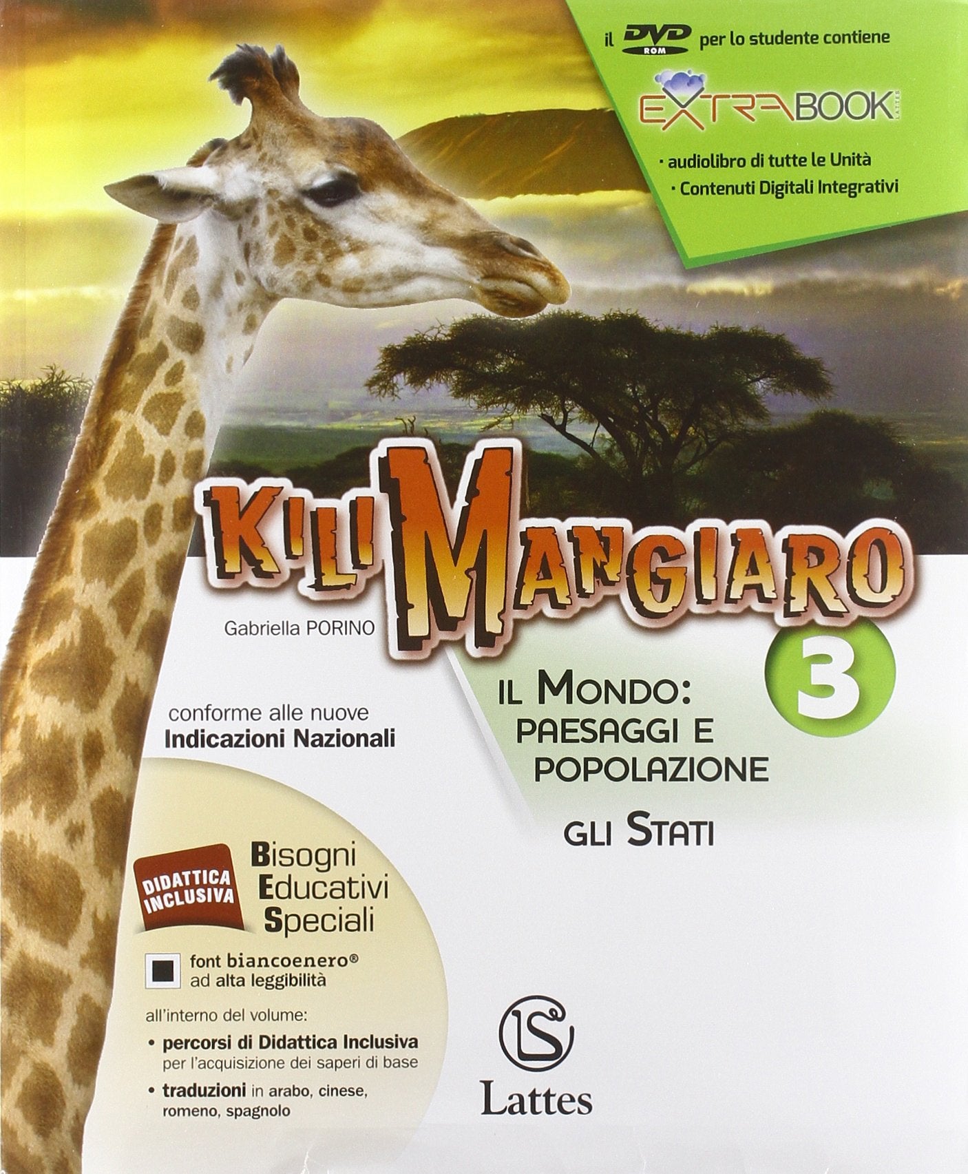 Kilimangiaro. Per la Scuola media. Con e-book. Con espansione online. Il mondo: paesaggi e popolazione; gli stati-Atlante-Mi preparo per interrogazione (Vol. 3) Study Guides