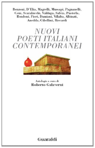 Nuovi poeti italiani contemporanei book