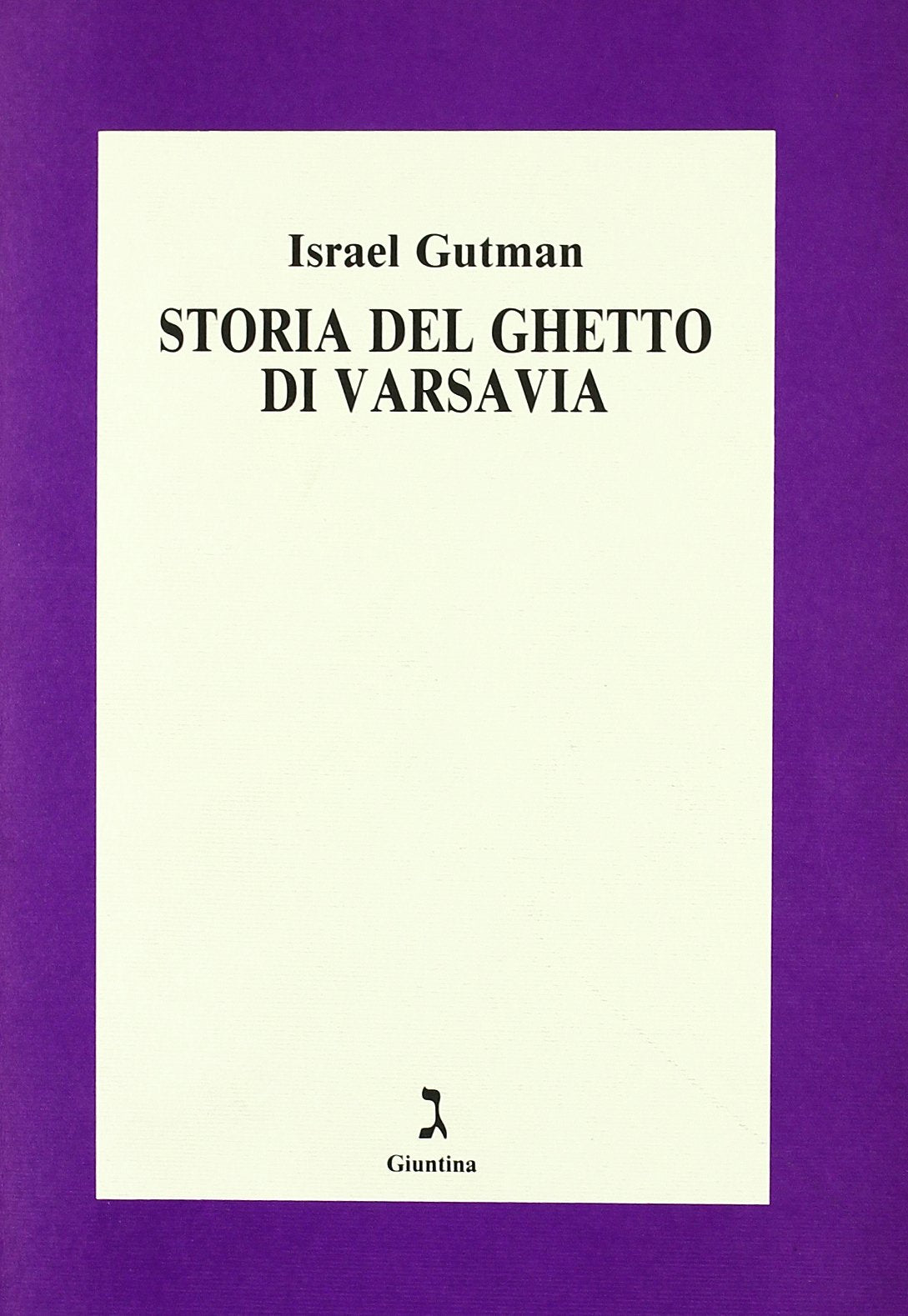 Storia del ghetto di Varsavia book