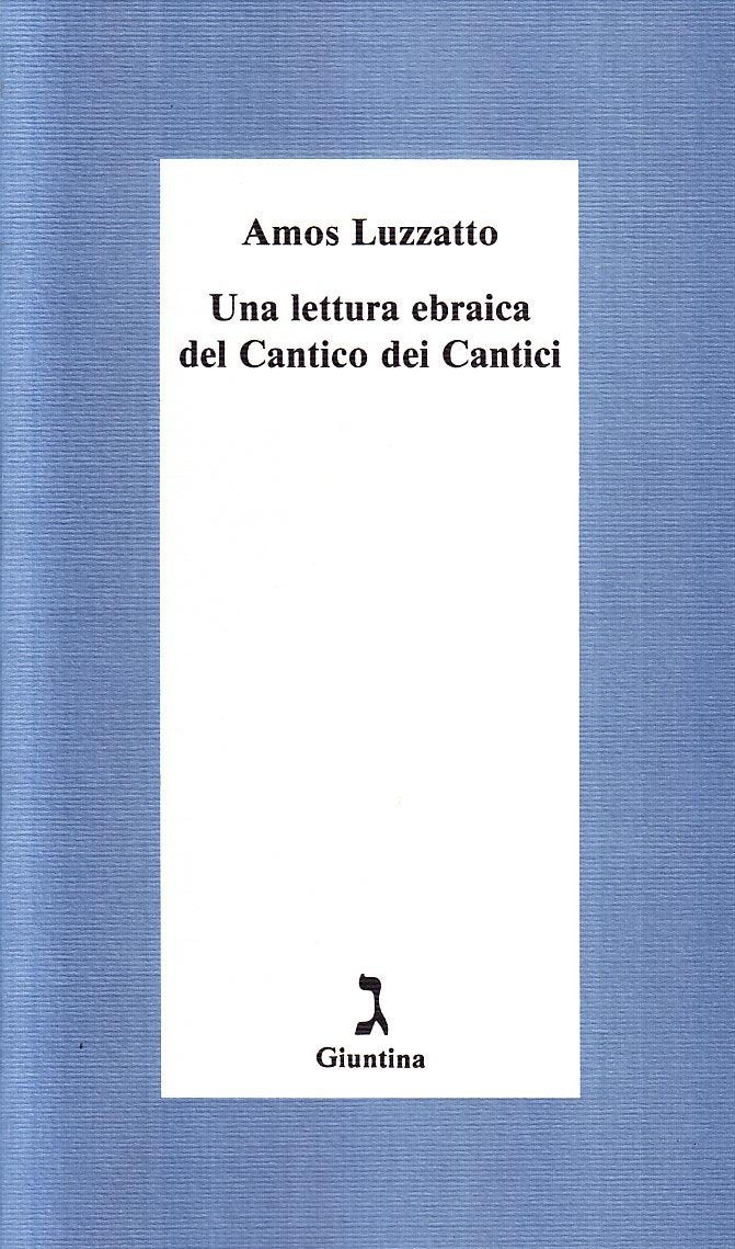 Una lettura ebraica del Cantico dei cantici book