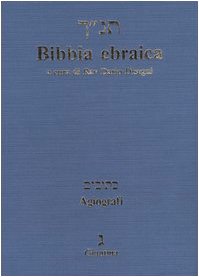 Bibbia ebraica. Agiografi. Testo ebraico a fronte book