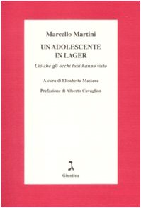Un adolescente in lager. Ciò che gli occhi tuoi hanno visto book