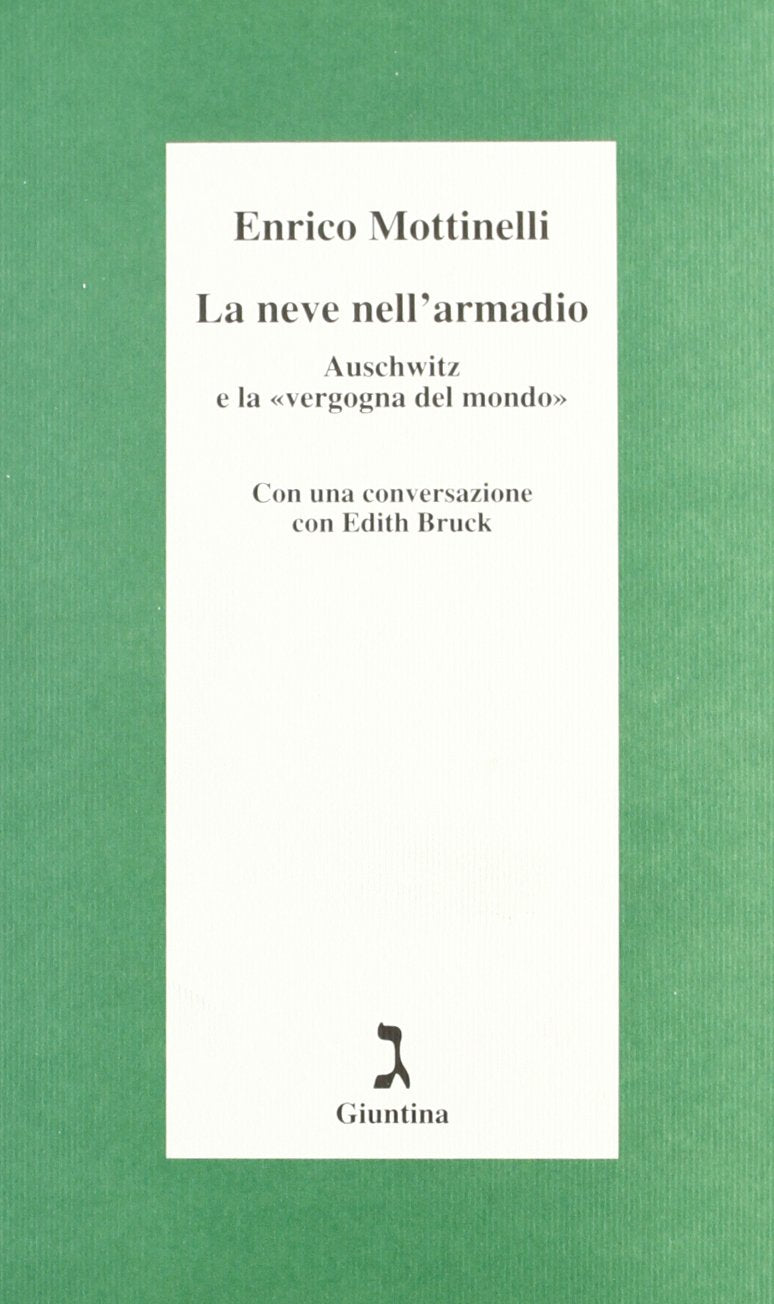 La neve nell'armadio. Auschwitz e la «vergogna del mondo» book