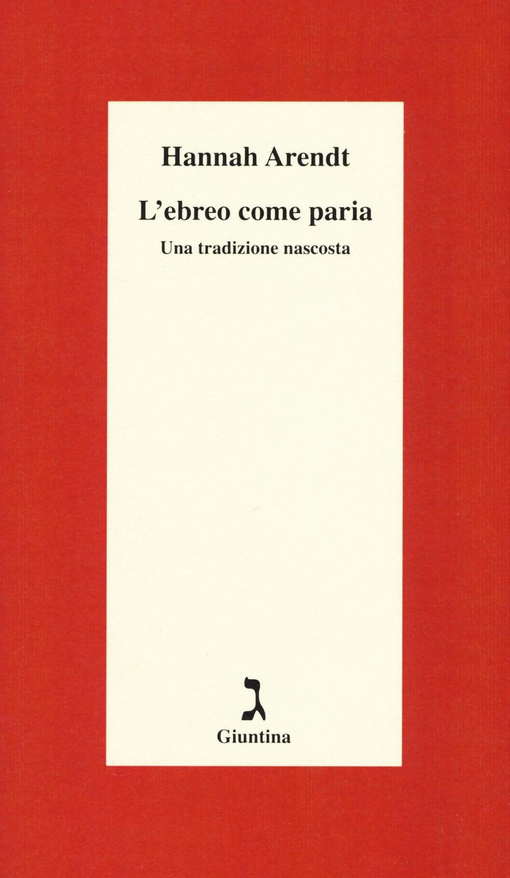 L' ebreo come paria. Una tradizione nascosta book
