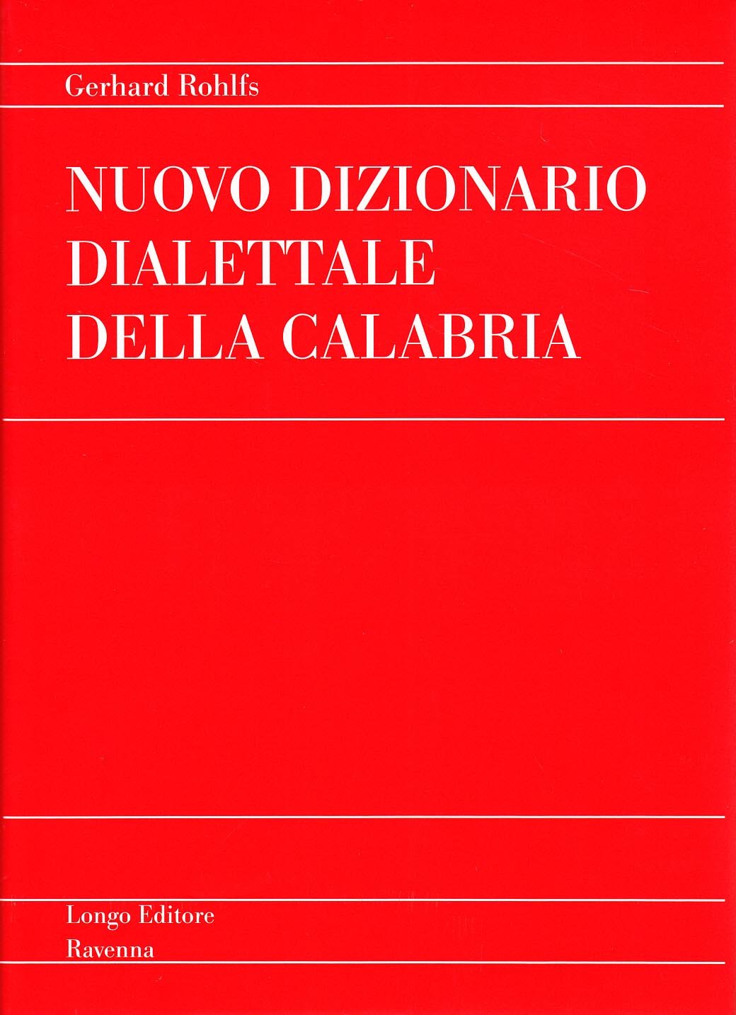 Nuovo dizionario dialettale della Calabria book