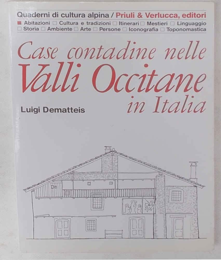 Case contadine nelle valli occitane book