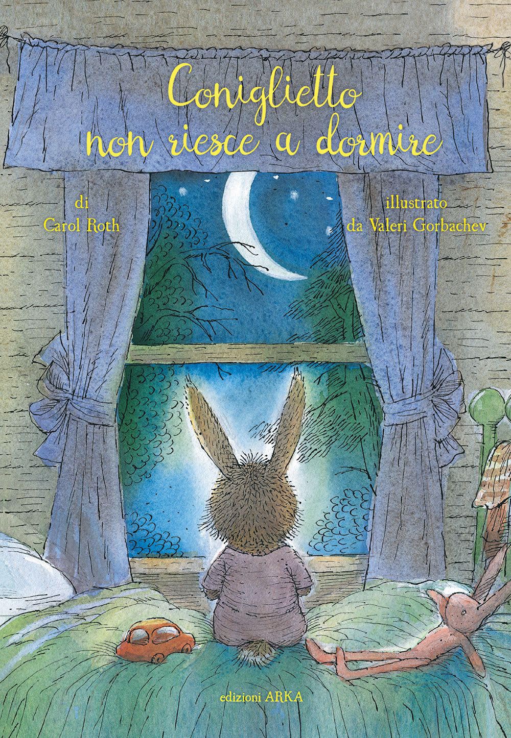 Coniglietto non riesce a dormire. Ediz. a colori book