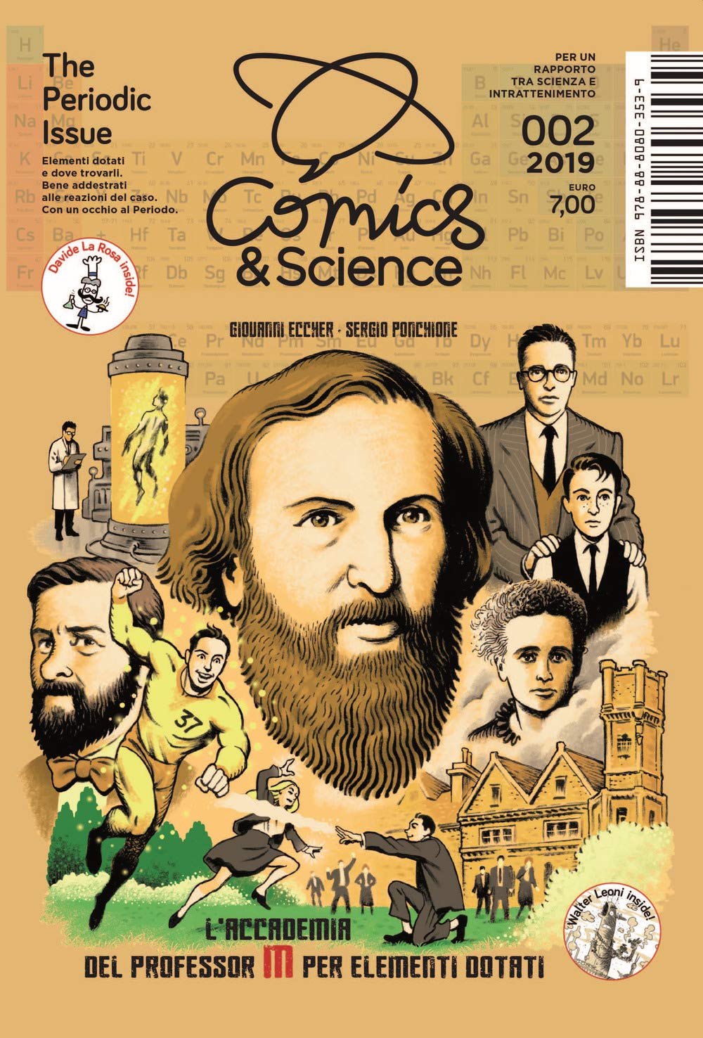The periodic issue. L'Accademia del Professor M per elementi dotati book