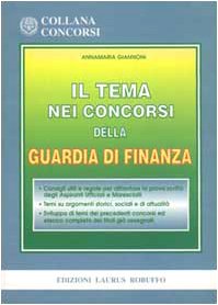 Il tema nei concorsi della guardia di finanza book